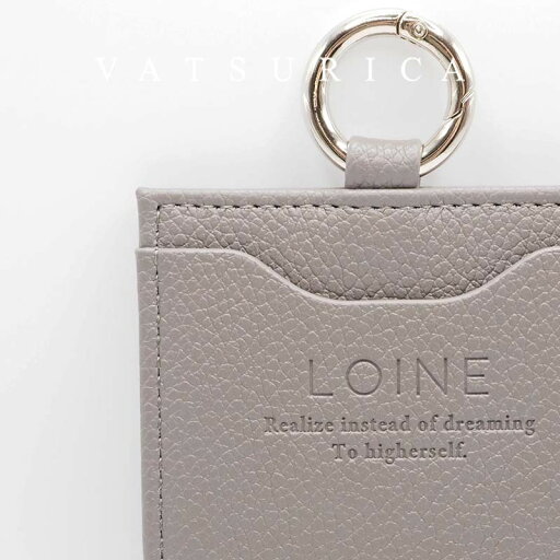 バツリカ LOINE レザー パスケース / TRIM BY VATSURICA / トリムバイバツリカ / ギフト プレゼント 贈り物 / 小物 グッズ / l-1134g-gyおしゃれ かわいい きれい バツリカ LOINE レザー パスケース / TRIM BY VATSURICA / トリムバイバツリカ / ギフト プレゼント 贈り物 / 小物 グッズ / l-1134g-gyおしゃれ かわいい きれい