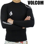 値下げしました！VOLCOM/ボルコム ヴォルコム 2mm JACKET L/S BLACK 長袖タッパ ジャージ素材 WET SUITS/ウェットスーツ タッパー 送料無料 男性用 メンズ [サイズのある場合のみ交換可能 返品キャンセル一切不可] A9612201