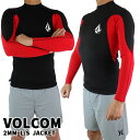 VOLCOM/ボルコム/ヴォルコム ウェットスーツ メンズ長袖タッパー SURF VITA J ROBINSON 2mm JACKET LS フロントジップ 男性用 WET SUITS 