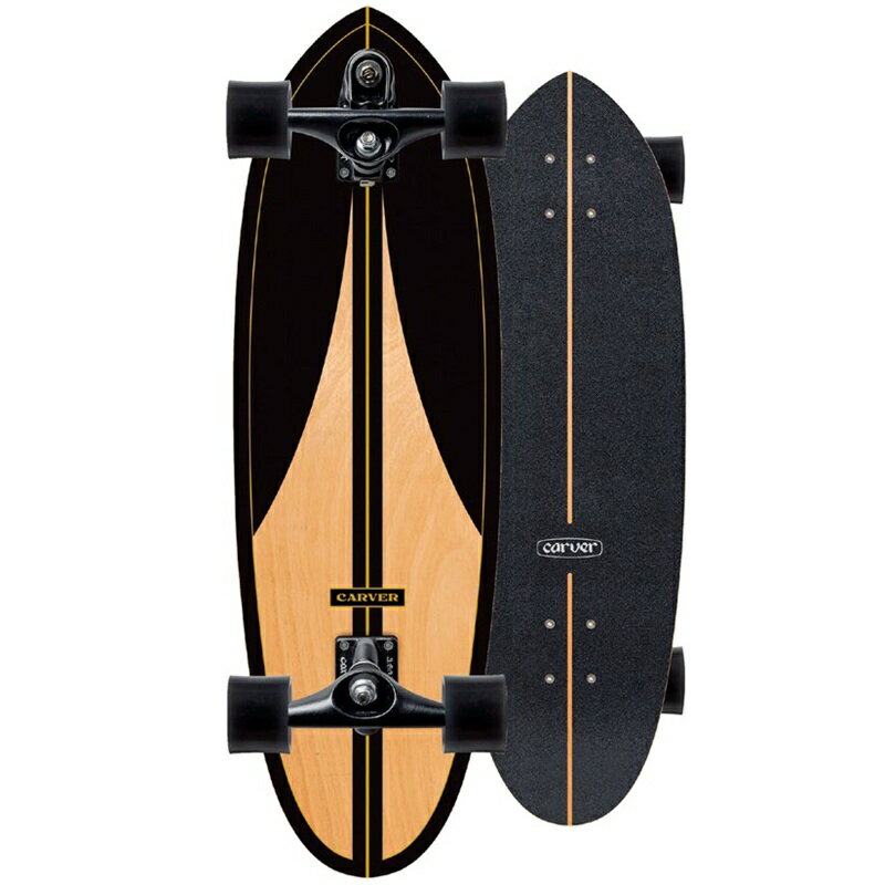 Rakuten - 予約商品 CARVER SKATEBOARD カーバースケートボード 32.5” BLACK LABEL 近日入荷予定