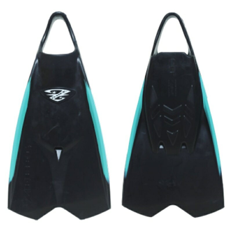 Rakuten - ボディーボード ZEBEC ゼベック フィン ブラック / ターコイズ