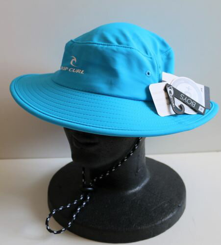 RIPCURL BEACH HAT BOY リップカール サーフハット キッズ用 子供用 日焼け防止 マリン アウトドア UV HAT BLUE