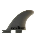 FCSII エフシーエス2 サーフィン フィン ネオグラス NEO GLASS ECO BLEND CARVER REAR SIDE BYTES SMOKE