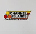 CHANNELISLANDS surfboards チャネルアイランド ステッカー AL FLAG RD/YL/OG LARGE