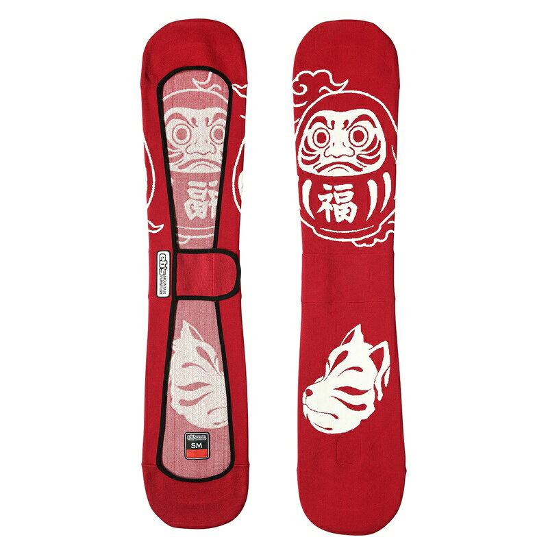 KNIT COVER DARUMA カラー：RED 通気性の良いニット素材でエッジのサビを防ぎ伸縮性も抜群 ・ 伸縮性に優れ、ボードの出し入れが簡単にできる ・ 通気性に優れ乾きやすく、エッジが錆びにくい ・ 内側の上下に補強をしエッジによる切れを防止 ・ ワイズの調整ができるウエストベルト ・ 素材: ポリエステル ・サイズ: SM（138〜150cm）ML（150〜165cm） ※掲載写真はメーカーの写真になります。 沖縄・離島エリアへの発送は行っておりません。 ご注文後にキャンセルのお手配をさせて頂きますのでご了承ください。 ※画像は撮影状況やPC環境により実際の色合いと若干違って見える場合があります。ご了承下さい。またサイズ・カラー違いなどの返品・キャンセルは一切致しておりませんのでご了承ください。 ※当店からはメールにてご連絡致しますので必ずメールアドレス【surfup@shop.rakuten.co.jp】の受信許可の設定をお願い致します。