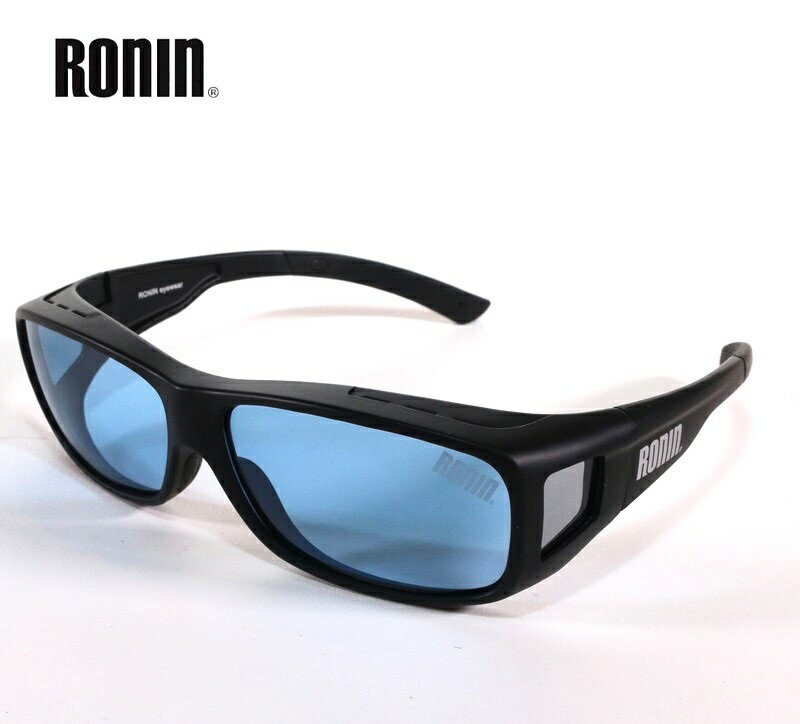 Rakuten - ronin ロニン サングラス RONIN EYEWEAR BIG FISH POLARIZED マットブラック ブルークリアポーラ 偏光レンズ