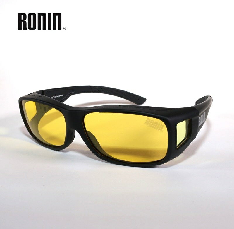 ronin ���j�� �T���O���X RONIN EYEWEAR BIG FISH POLARIZED �}�b�g�u���b�N �C�G���[�N���A�|�[�� �Ό������Y