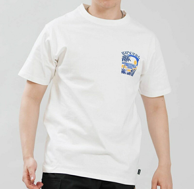 Rakuten - RIP CURL リップカール メンズ MATISSE DESTO SS TEE Tシャツ WHITE