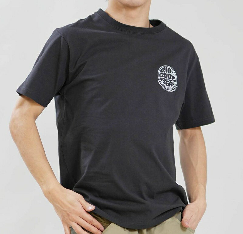 RIP CURL リップカール メンズ WETTI PASSAGE ICON TEE Tシャツ BLACK