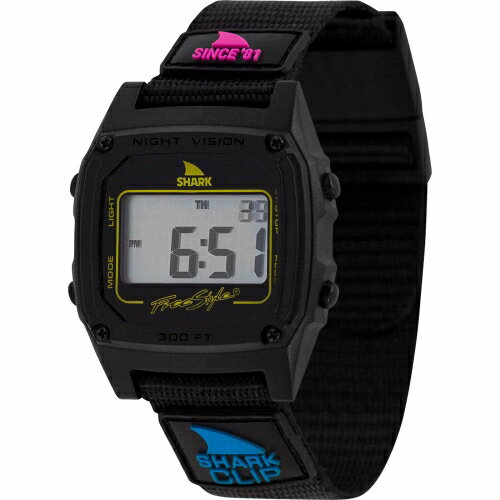 Rakuten - FREESTYLE フリースタイル シャーク サーフィン 防水時計 SHARK CLASSIC SINCE’81 PRIMARY BLACK 101006