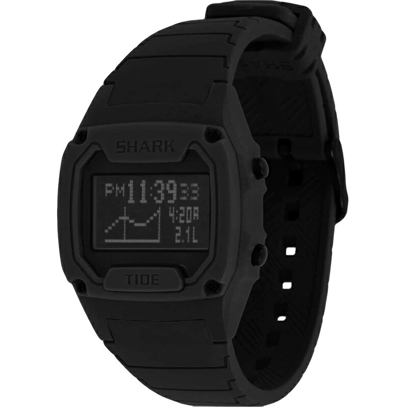 FREESTYLE フリースタイル シャーク サーフィン 防水時計 SHARK CLASSIC TIDE 600 (NEG) BLACK 101148