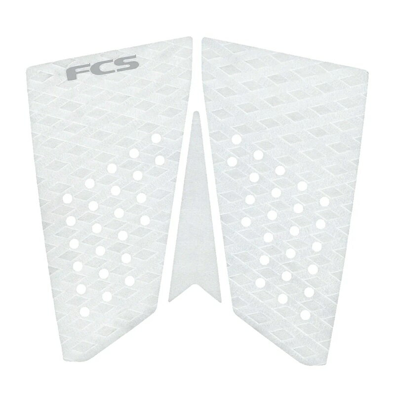 FCS T-3 FISH TRACTION DECK PAD デッキパッド WHITE