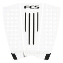 FCS DECK PAD デッキパッド FCS Julian Wilson Traction WHITE/BLACK
