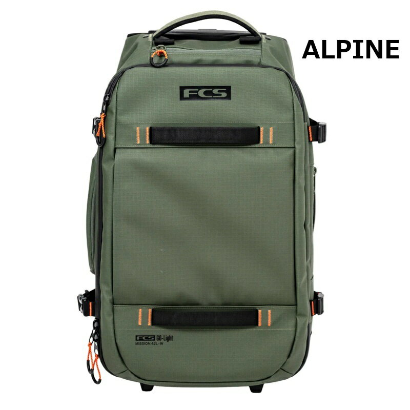 Rakuten - エフシーエス FCS MISSION WHEELY 42L キャリーバッグ ウィールバッグ ALPINE