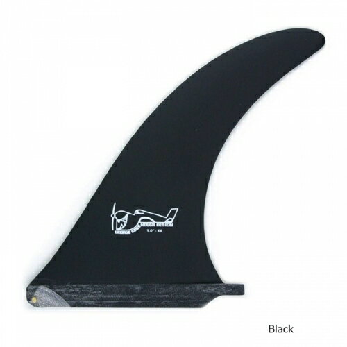 TRUE AMES FIN GREENOUGH サーフィン フィン ロングボードフィン ジョージ グリノウ LONGBOARD FIN 4A 8.5" BLACK