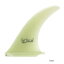 TRUE AMES FIN GREENOUGH サーフィン フィン ロングボードフィン ジョージ グリノウ LONGBOARD FIN 4A 9.75" CLEAR