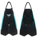 ボディーボードフィン ZEBEC FINS ゼベック BODYBOARDS FINS ブラック / ターコイズ 2023モデル HARD その1