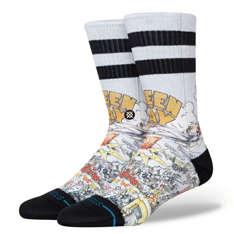 STANCE SOCKS スタンス ソックス BASKET CASE CREW MULTI【UNISEX】