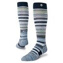 STANCE SOCKS スタンス ソックス CURREN SNOW NAVY【UNISEX】(4)