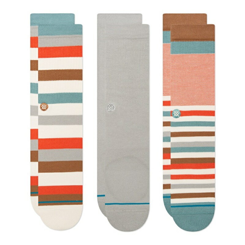 STANCE SOCKS スタンス ソックス WALDOS 3PACK MULTI【UNISEX】