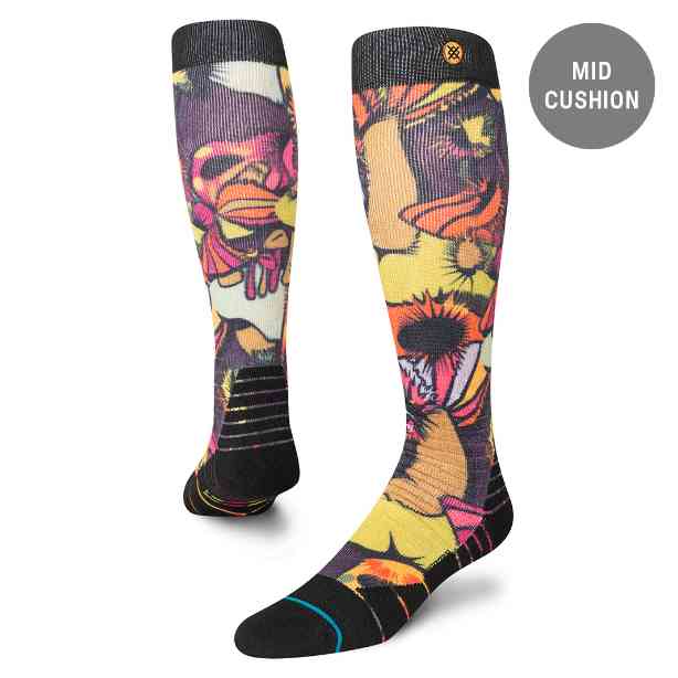 STANCE MUSHIES SNOW【UNISEX】 COLOR：MAROON SIZE：M 22.5-26.0cm/L 25.5-29.0cm 洗濯機で洗濯できます。 漂白やアイロンはお避けください。 長くご使用いただくために、乾燥機の使用はお控えください。 沖縄・離島エリアへの発送は行っておりません。 ご注文後にキャンセルのお手配をさせて頂きますのでご了承ください。 ※画像は撮影状況やPC環境により実際の色合いと若干違って見える場合があります。また、直接肌に触れる商品ですので、不良品以外の返品・交換は一切致しかねます。ご了承ください。 ※当店からはメールにてご連絡致しますので必ずメールアドレス【surfup@shop.rakuten.co.jp】の受信許可の設定をお願い致します。