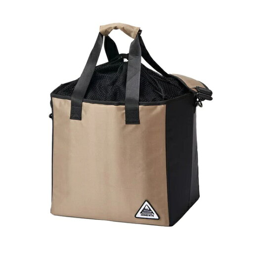 HOME MTN HOME MOUNTAIN BOX TOTE MINI 2.0 ボックストートミニ SAND/BLACK HOME MTN HOME MOUNTAIN BOX TOTE MINI 2.0 ボックストートミニ SAND/BLACK