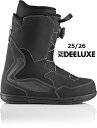 早期予約 25-26 DEELUXE BOOTS ディーラックス ブーツ ID LITE ESSENTIAL BLACK