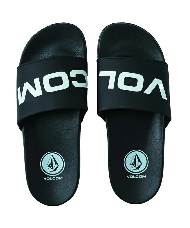 Rakuten - VOLCOM メンズ STONE Slide ファッションサンダル FBK