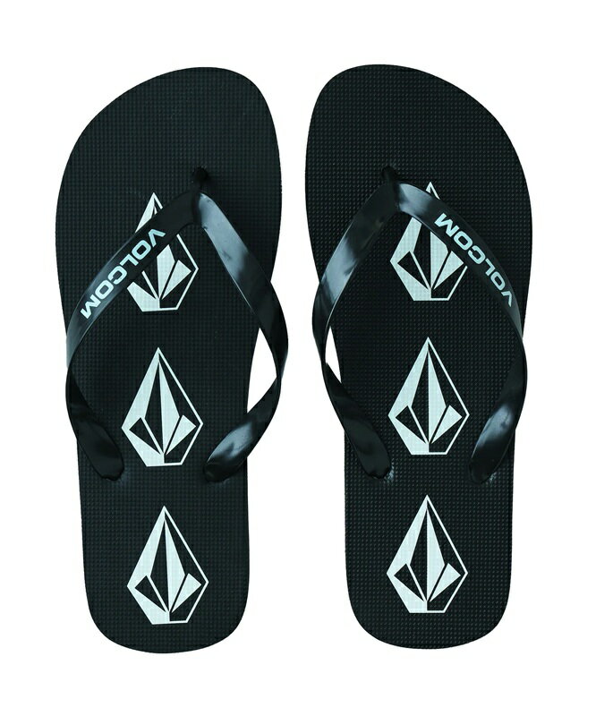 Rakuten - VOLCOM メンズ STONE Sandal ビーチサンダル FBK