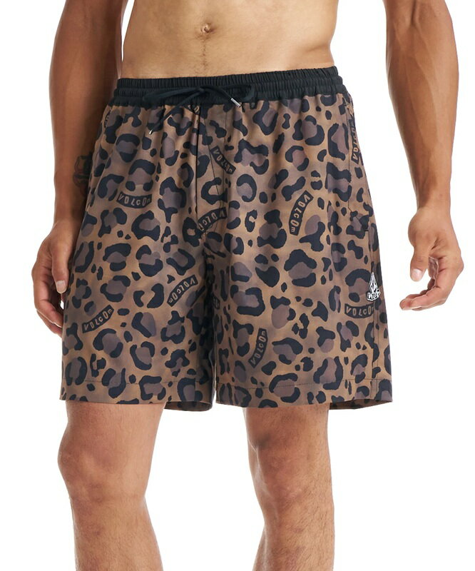 Rakuten - VOLCOM メンズ LOGO PRINT JAM TRUNKS 17 ボードショーツ BRN