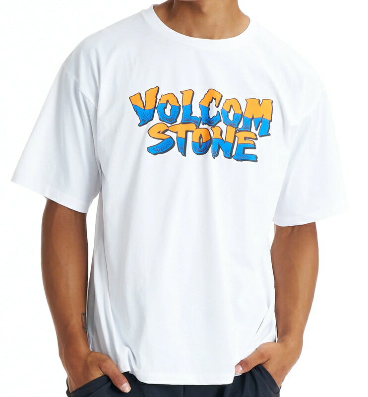 Rakuten - VOLCOM メンズ BURNING SURF SS TEE サーフTシャツ WHITE