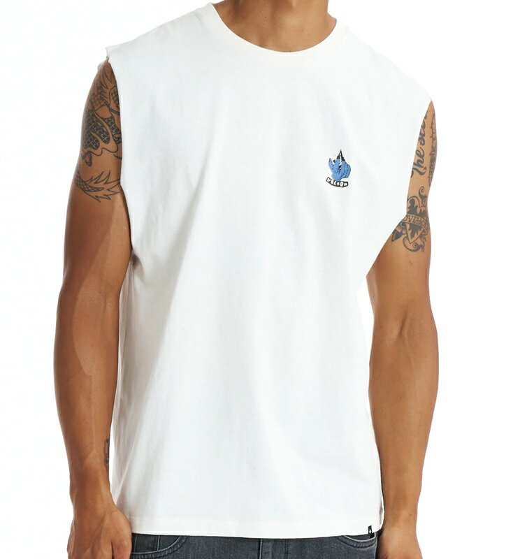 Rakuten - VOLCOM メンズ GRAB THE STONE TANK タンクトップ WHITE