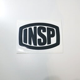 INSP inspiration インスピ ステッカー カッティングステッカー STD LOGO LARGE BLACK