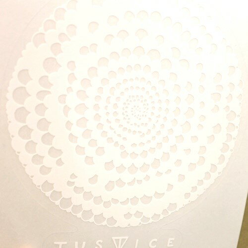 JUSTICE SURFBOARD ���㥹�ƥ��������եܡ��� ���륿�� ���ƥå��� WHITE LARGE