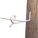 【電気柵ガイシ】ガラガー ピッグテイル型腕付碍子(150mm) その1