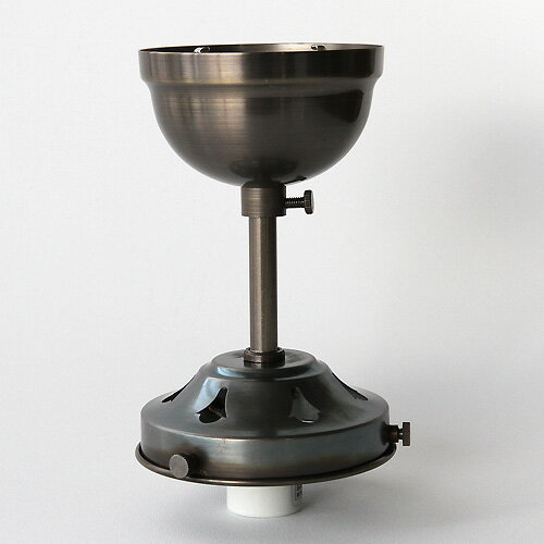 Antique Style Lightings専用天井直付け灯具E17用　アンティーク色ホルダー型口径80mmシェード用