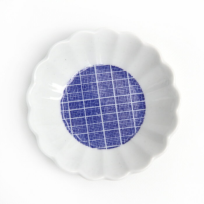 東屋の豆皿印判　たんぽぽ製造　白岳窯　長崎県波佐見町のサムネイル