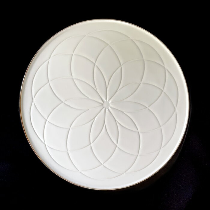 Rakuten - JICON　磁今　花彫平皿　大　輪文　渕錆（φ270×h21 mm）