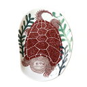 morita miw 小皿 「水底の草原の亀」