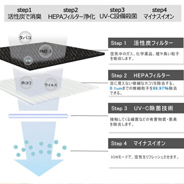 【お買い物マラソン10倍ポイント】空気清浄機 空気清浄器 空気清浄 ペット用空気清浄機 タバコ清浄機 空気脱臭機 花粉 花粉症対策 PM2.5対策 タバコ コンパクト 小型 たばこ用 ホコリ取り 寝室 HEPAフィルター採用 イオン発生 静音 省エネ　脱臭