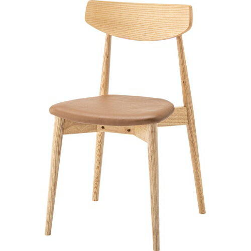 東谷ダイニングチェア (ナチュラル) (W42×D46.5×H78×SH45)【送料無料（北海道・沖縄送料別）】