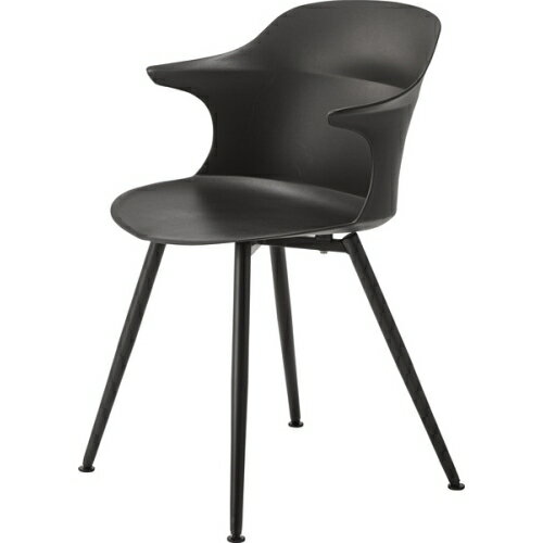 東谷アヴァン チェア (ブラック) (W56×D53.5×H80×SH45)【送料無料（北海道・沖縄送料別）】