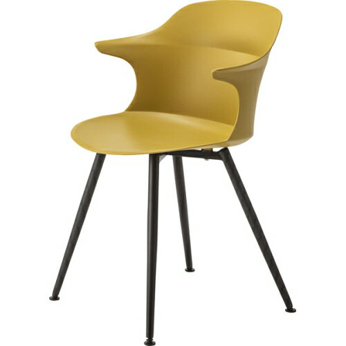 東谷アヴァン チェア (マスタードイエロー) (W56×D53.5×H80×SH45)【送料無料（北海道・沖縄送料別）】