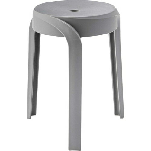 東谷スツール (グレー) (W38×D38×H45.5)【送料無料（北海道・沖縄送料別）】