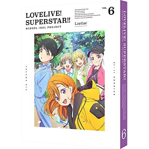 [주문 상품] BD / TV 애니메이션 / 러브 라이브! 슈퍼 스타!! 6 (Blu-ray) (Blu-ray + CD) (특장 한정판) / BCXA-1672