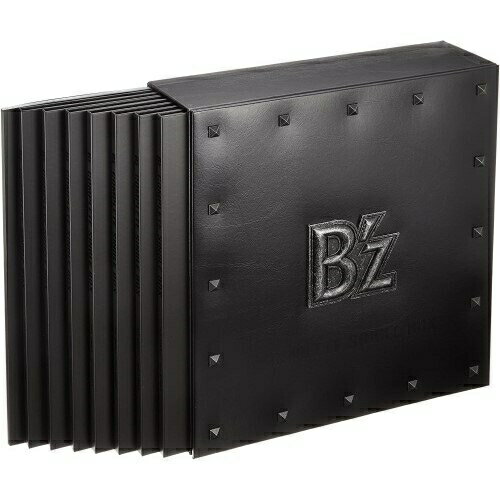 CD/B'z COMPLETE SINGLE BOX(Black Edition) (53CD+2DVD) (歌詞ブックレット(100P)/シリアルナンバー入)/B'z/BMCD-8001