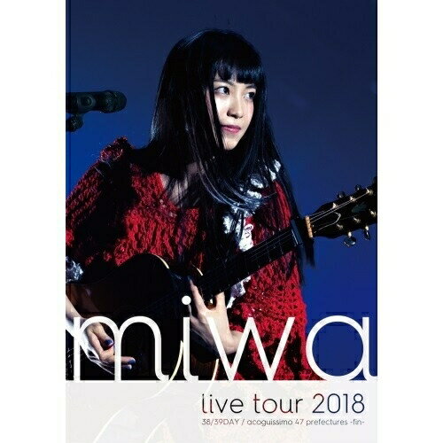 BD / miwa / miwa live tour 2018 38/39DAY / acoguissimo 47都道府県 ～完～(Blu-ray) (Blu-ray+CD) / SRXL-177