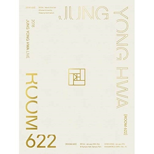 DVD / ジョン・ヨンファ(from CNBLUE) / 2018 JUNG YONG HWA LIVE(ROOM 622) (2DVD+2CD) (完全生産限定..