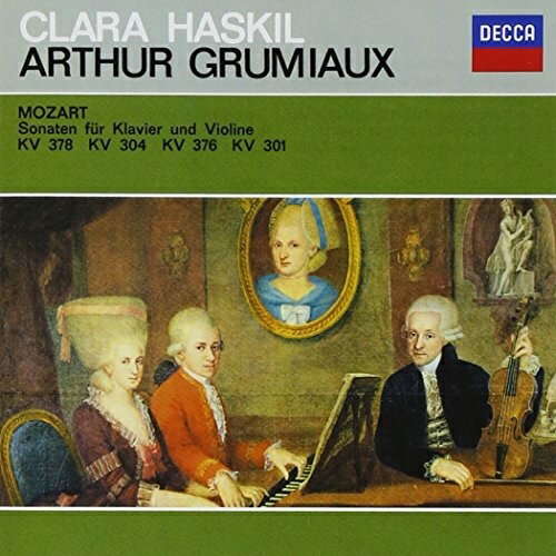 CD / アルテュール・グリュミオー、ハスキル / モーツァルト:ヴァイオリン・ソナタ 第34番・第28番・第32番・第25番 (解説付) / PROC-1536