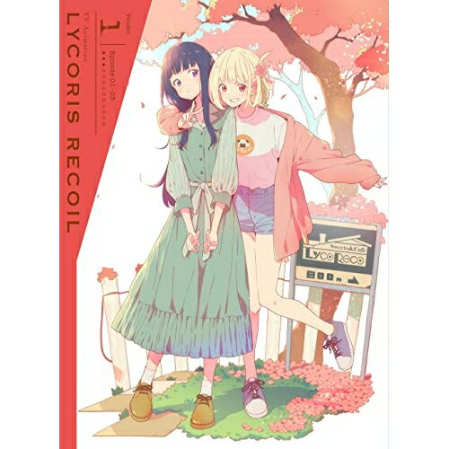 BD / TV 애니메이션 / 리콜리스 리코일 Volume:1(Blu-ray) (Blu-ray+CD) (완전 생산 한정판) / ANZX-15301